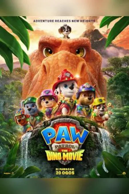 Poster for Paw Patrol: The Dino Movie