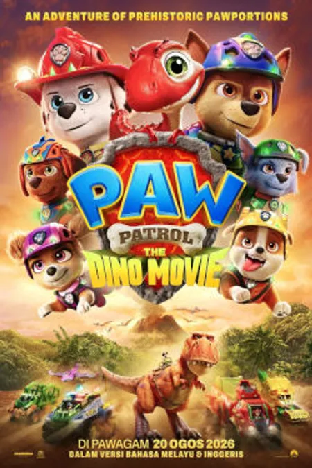 Poster for Paw Patrol: The Dino Movie